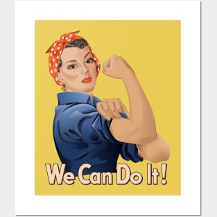 Rosie the Riveter Posters and Art